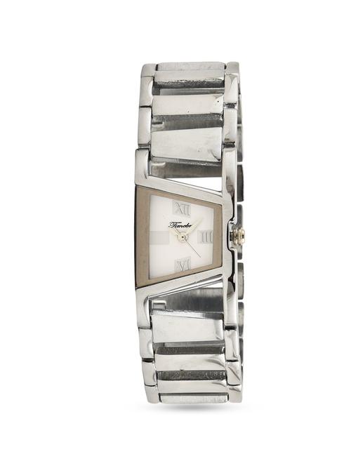 Original Brass White Analog Watch - 9842562 - Very Small Image - 1