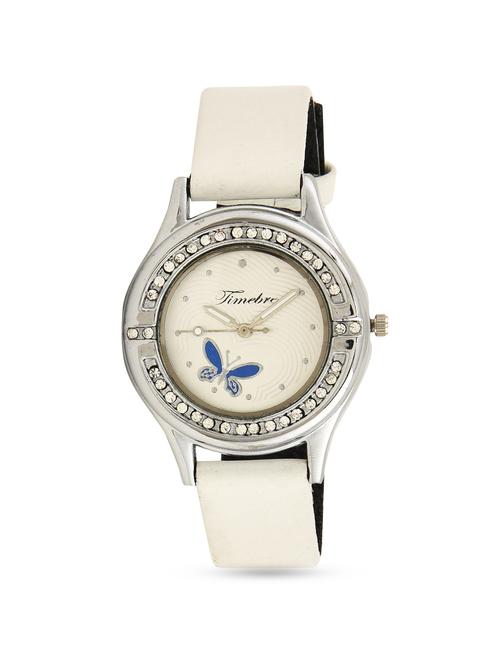 White Daimond Analog Watch - 9842570 - Very Small Image - 1