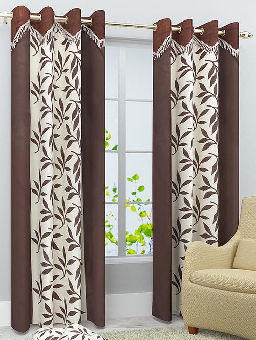 brown polyester curtain - 9843894 - Very Small Image - 1