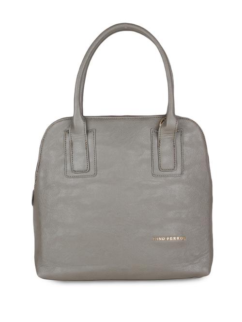 grey Leatherette handbag - 9845105 - Very Small Image - 1