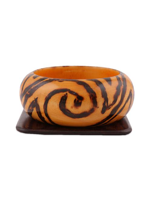 painted wooden bangle set - 985052 - Very Small Image - 1