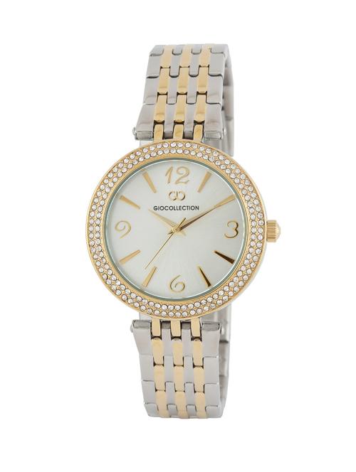 gio collection g2010-44 twotone analog watch - 9851500 - Very Small Image - 1