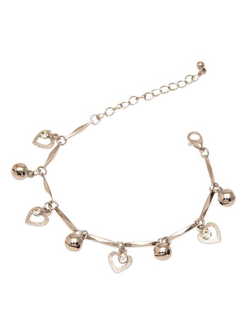 silver metal alloy anklet - 9853495 - Very Small Image - 1