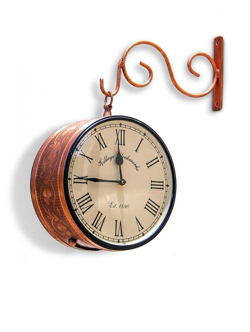 RoyalsCart Double Sided Railway Station/Platform Analog Wall Clock ( Height 6 ) - 9860627 - Very Small Image - 1