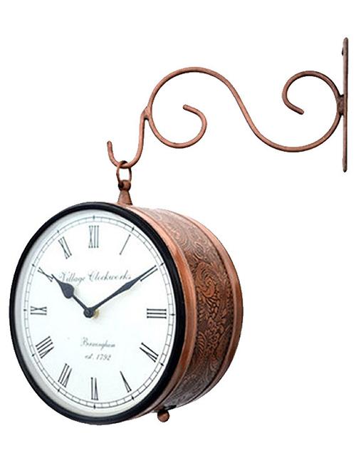 RoyalsCart Double Sided Railway Station/Platform Analog Wall Clock ( Height 6 ) - 9860631 - Very Small Image - 1