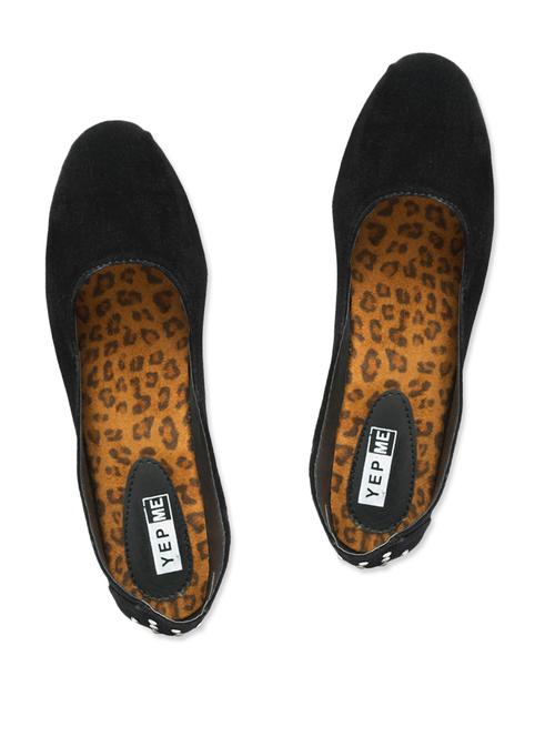 Leatherette Black Embellished Bellies - 986968 - Very Small Image - 1