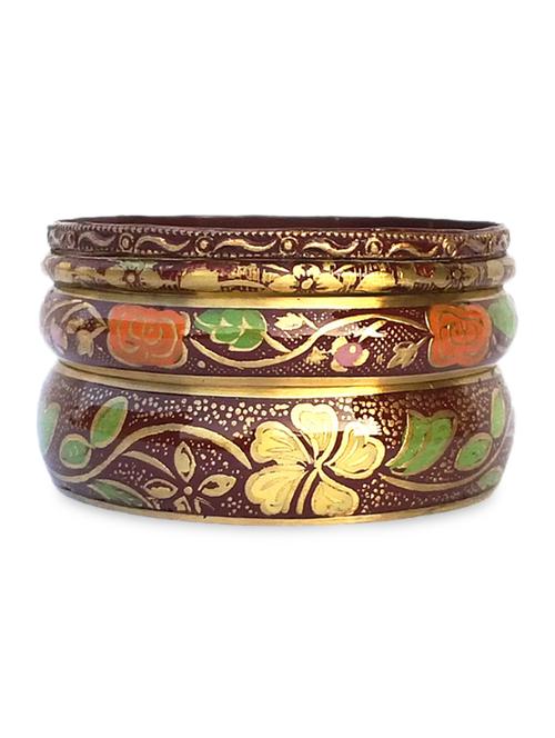 multicolor metallic bangles set - 9878860 - Very Small Image - 1