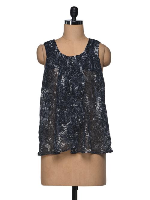 Multicoloured printed top - 989318 - Very Small Image - 1