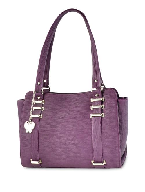 purple leatherette handbag  - 9899723 - Very Small Image - 1