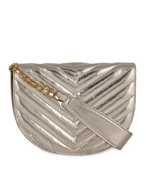 silver colour leatherette bag - 9900198 - Very Small Image - 1