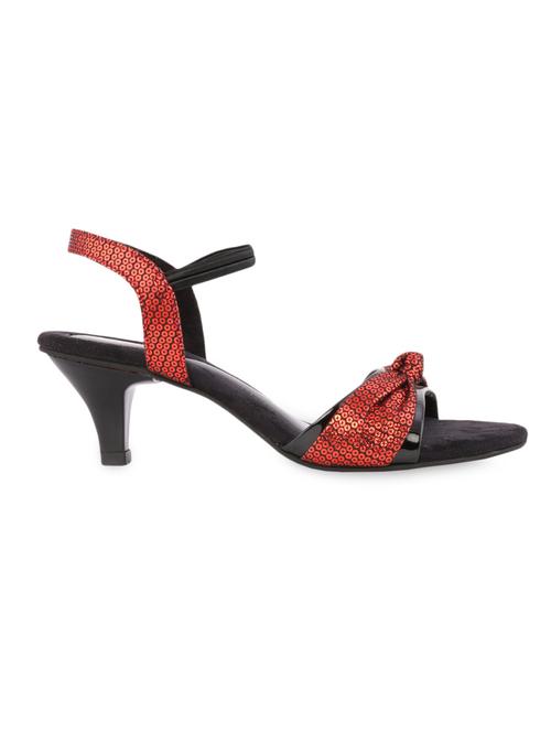 red back strap sandal - 991748 - Very Small Image - 1