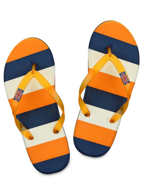 orange rubber flip flop  - 9932945 - Very Small Image - 1