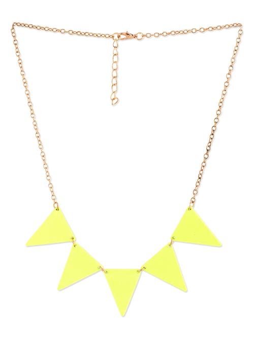 green metal alloy necklace - 9935954 - Very Small Image - 1