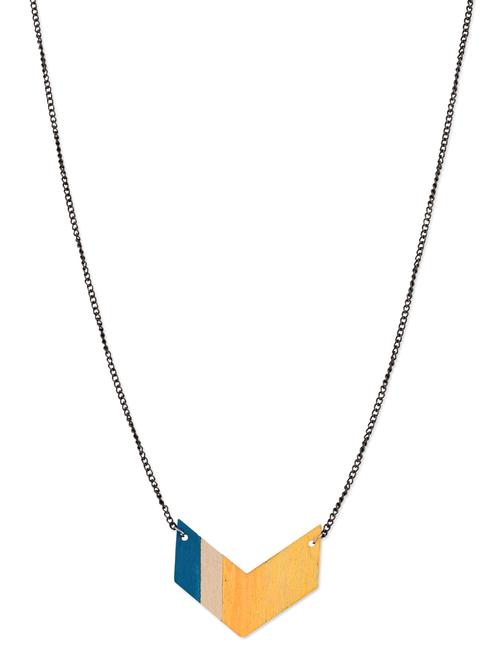 multicolor metal alloy necklace - 9935955 - Very Small Image - 1