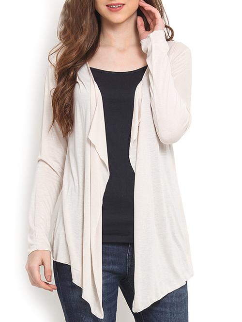 beige viscose shrug - 9947728 - Very Small Image - 1