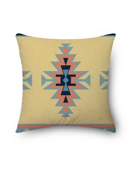 multicolored set of 2 polyester cushion cover - 9957244 - Very Small Image - 1