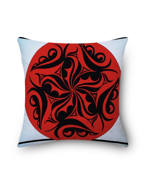 multicolored set of 2 polyester cushion cover - 9957281 - Very Small Image - 1