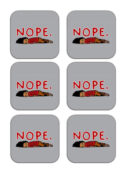 grey wood coaster set - 9963025 - Very Small Image - 1