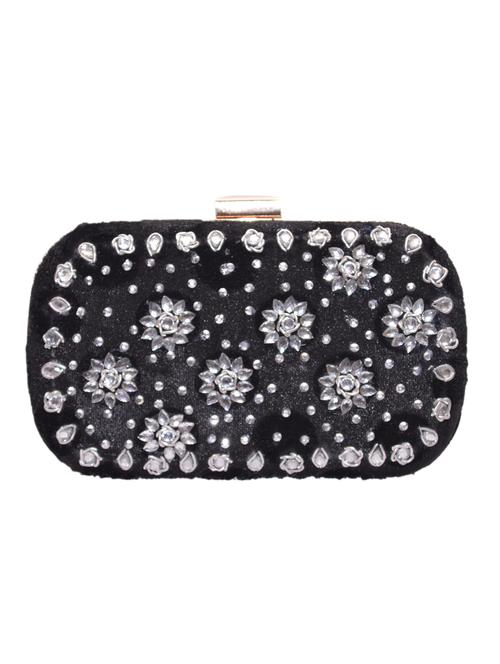 black velvet box clutch - 9964624 - Very Small Image - 1