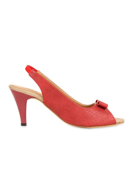 Snake skin red peep toes - 997167 - Very Small Image - 1