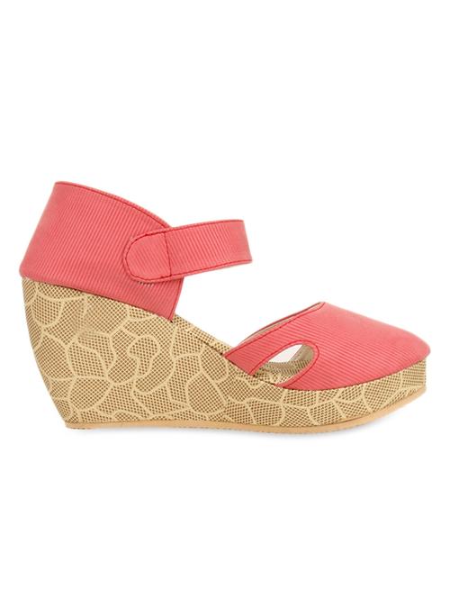 Pink heeled sandal with stretchable heel strap - 997231 - Very Small Image - 1