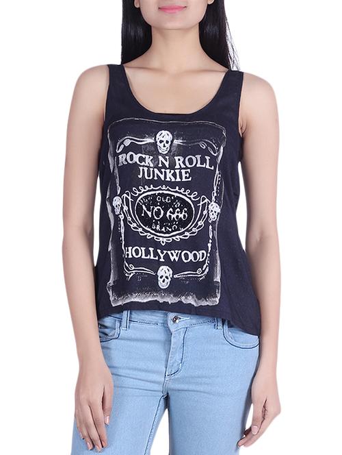 black, white cotton top - 9973776 - Very Small Image - 1