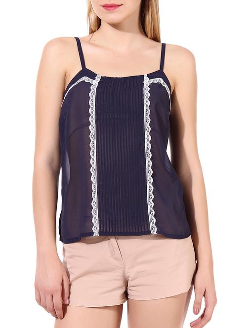 blue polyester nightwear - 9979633 - Very Small Image - 1