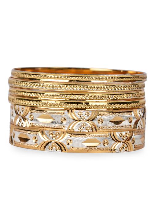 gold plated bangle set - 998275 - Very Small Image - 1