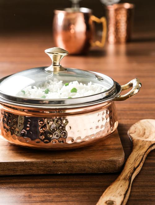 copper colour copper pan - 9985704 - Very Small Image - 1