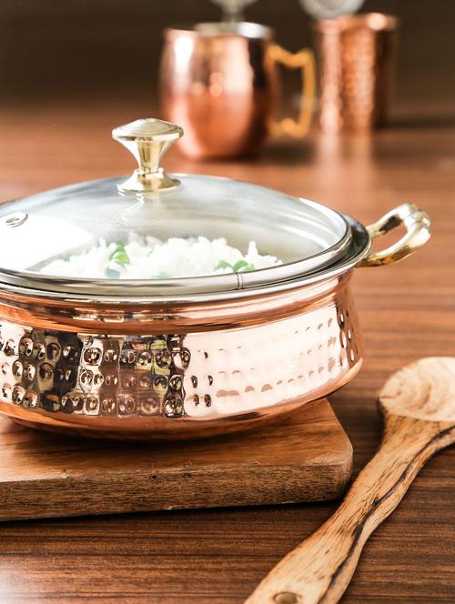 copper colour copper pan - 9985743 - Very Small Image - 1