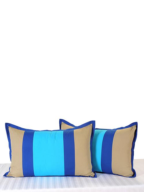 swayam pillow cover (daisy plain - stylish) set of 2 - 9995676 - Very Small Image - 1