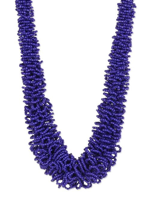 blue metal alloy necklace - 9999899 - Very Small Image - 1