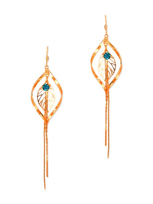 golden metal alloy earring - 9999957 - Very Small Image - 1